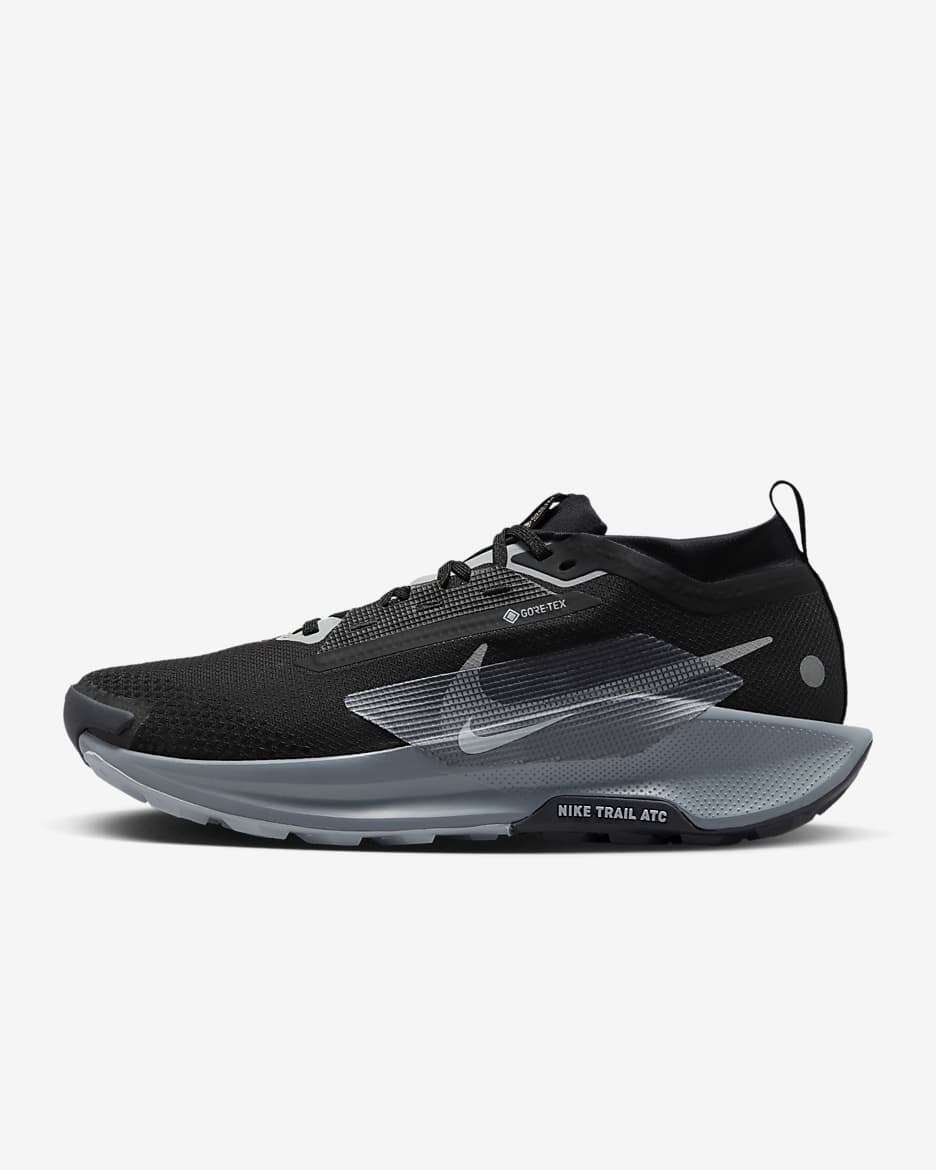 Nike Pegasus Trail 5 GORE-TEX 耐克飞马男子户外防水越野跑步鞋 - 黑/冷灰/煤黑/狼灰
