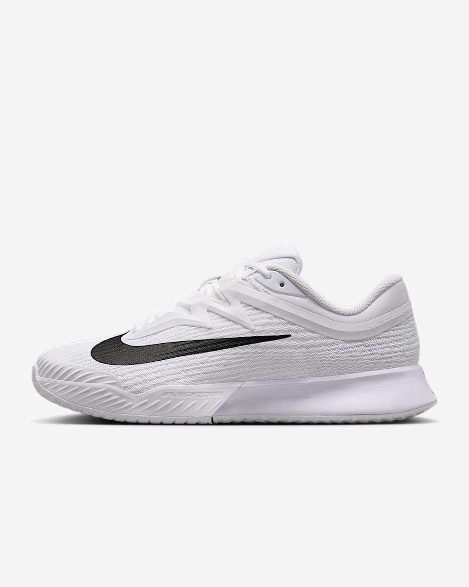 Nike Vapor Pro 3 女子硬地球场网球鞋 - 白色/黑