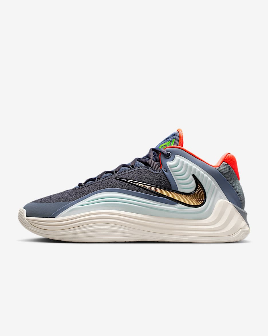 Giannis Freak 7 EP 耐克字母哥男子篮球鞋 - 冷灰/椰奶色/鲜橙红/金黄