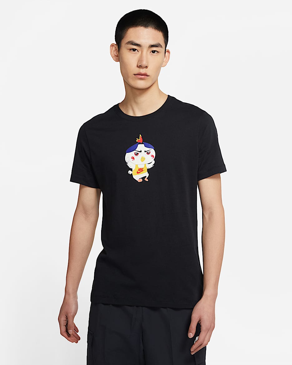 Nike Sportswear 男子T恤 - 黑