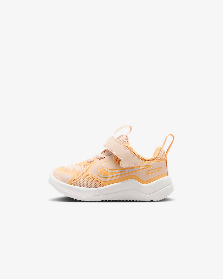 Nike Cosmic Runner 耐克宇宙一号婴童易穿脱运动鞋 - 冰番石榴色/粉桔/山峰白