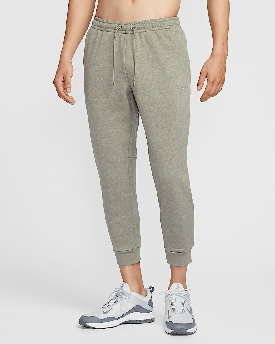 Nike Primary Fleece Dri-FIT 男子防晒速干运动长裤 - 浅军绿/调色/浅军绿