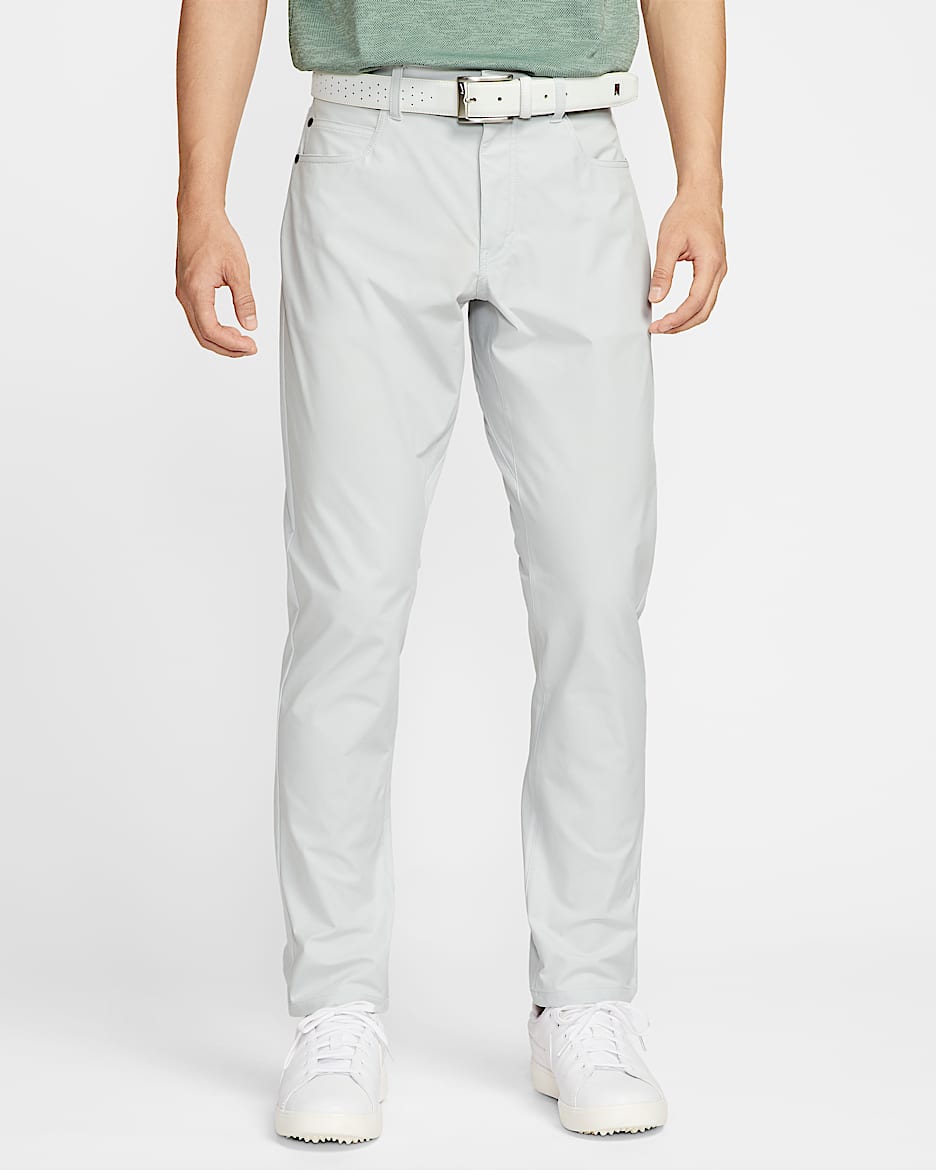 Nike Tour 男子 5 口袋修身高尔夫长裤 - 尘光子色/尘光子色