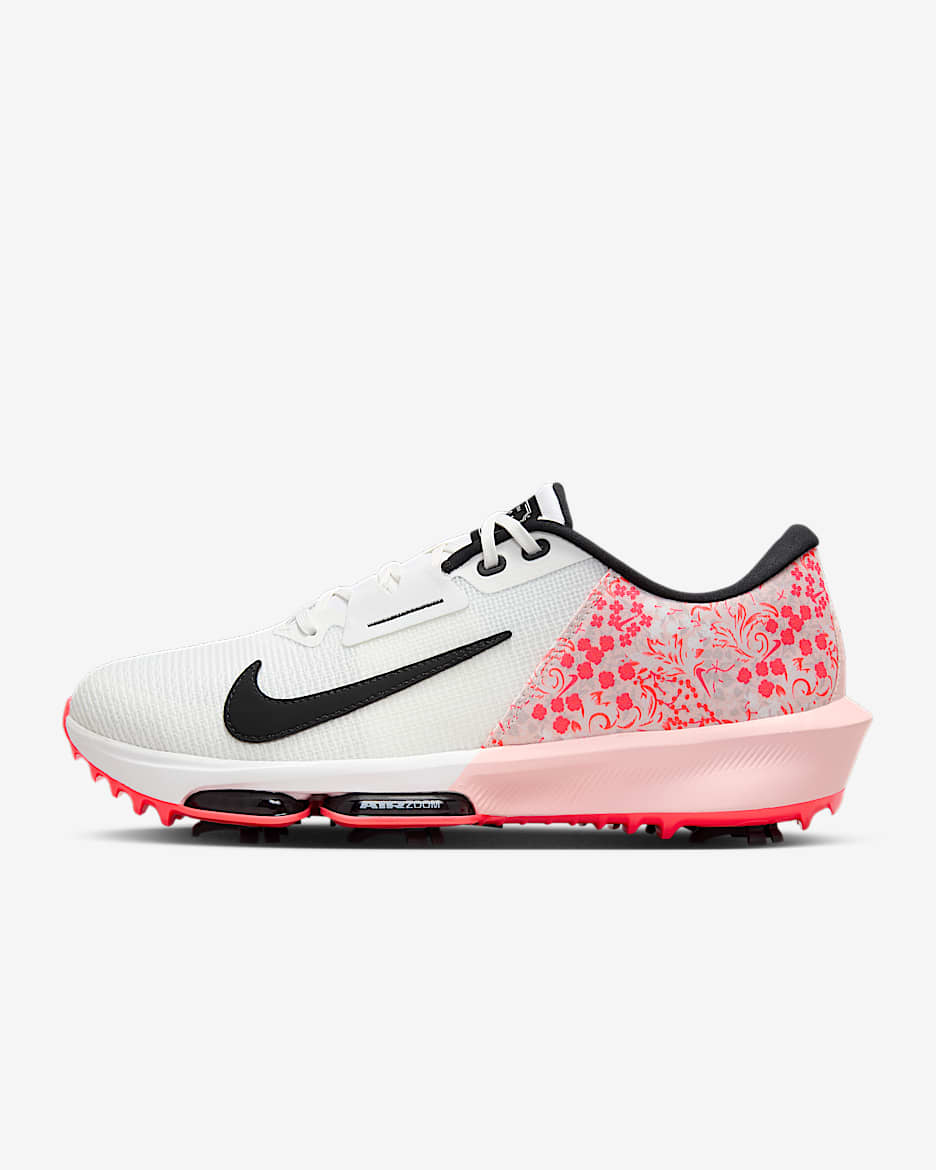 Nike Infinity Tour 2 男子高尔夫球鞋 - 山峰白/樱粉/亮深红/黑