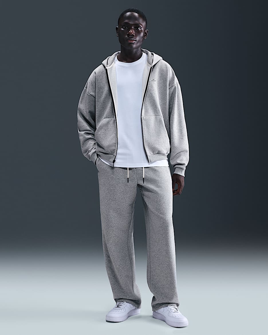 Nike Standard Issue Therma-FIT 耐克篮球小标系列男子加绒直筒篮球长裤 - 调色暗灰/黑