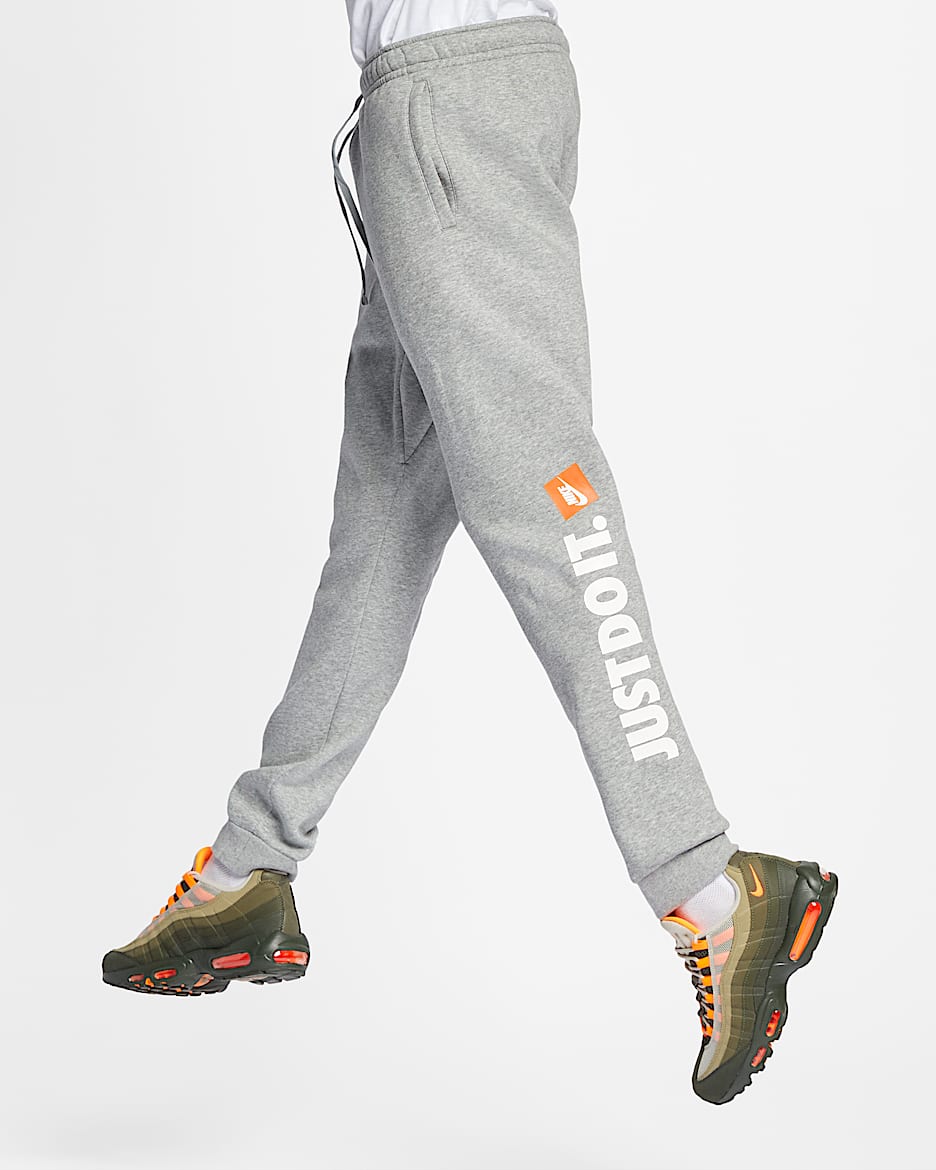 Nike Sportswear JDI 男子起绒长裤 - 调色暗灰