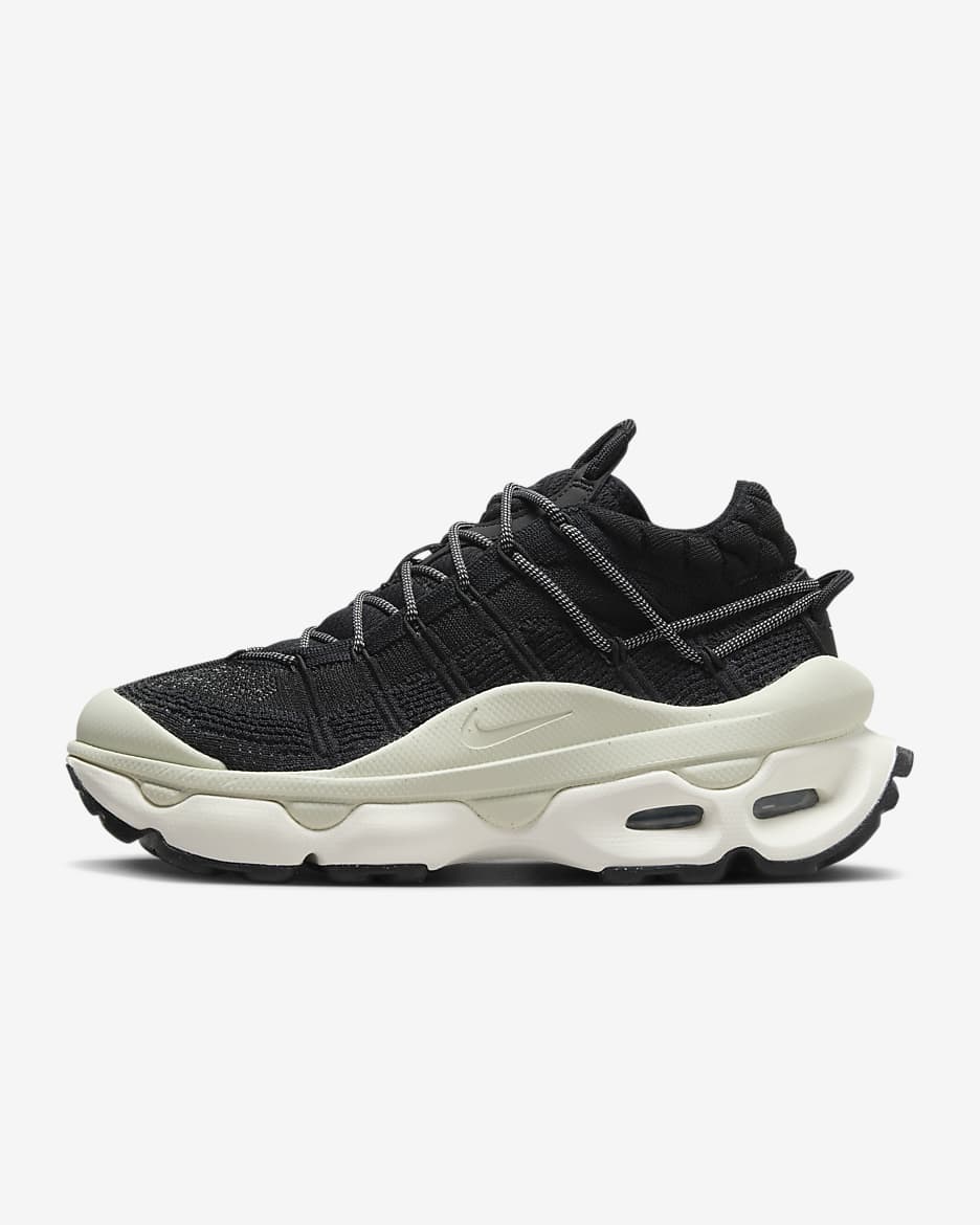 Nike Air Max Flyknit Venture 女子运动鞋 - 黑/帆白/海玻璃色/黑