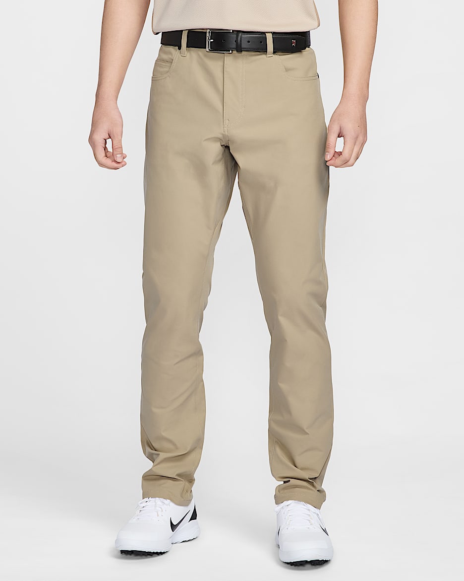 Nike Tour 男子 5 口袋修身高尔夫长裤 - 石灰色/石灰色