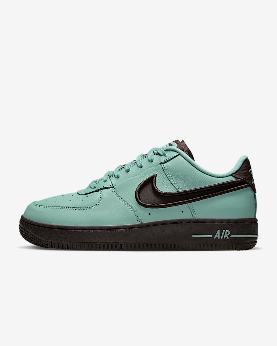 Nike Air Force 1 Dance 街舞系列女子空军一号运动鞋 - 大炮灰/大炮灰/丝绒棕