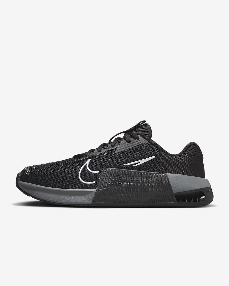 Nike Metcon 9 女子训练鞋 - 黑/煤黑/烟灰/白色