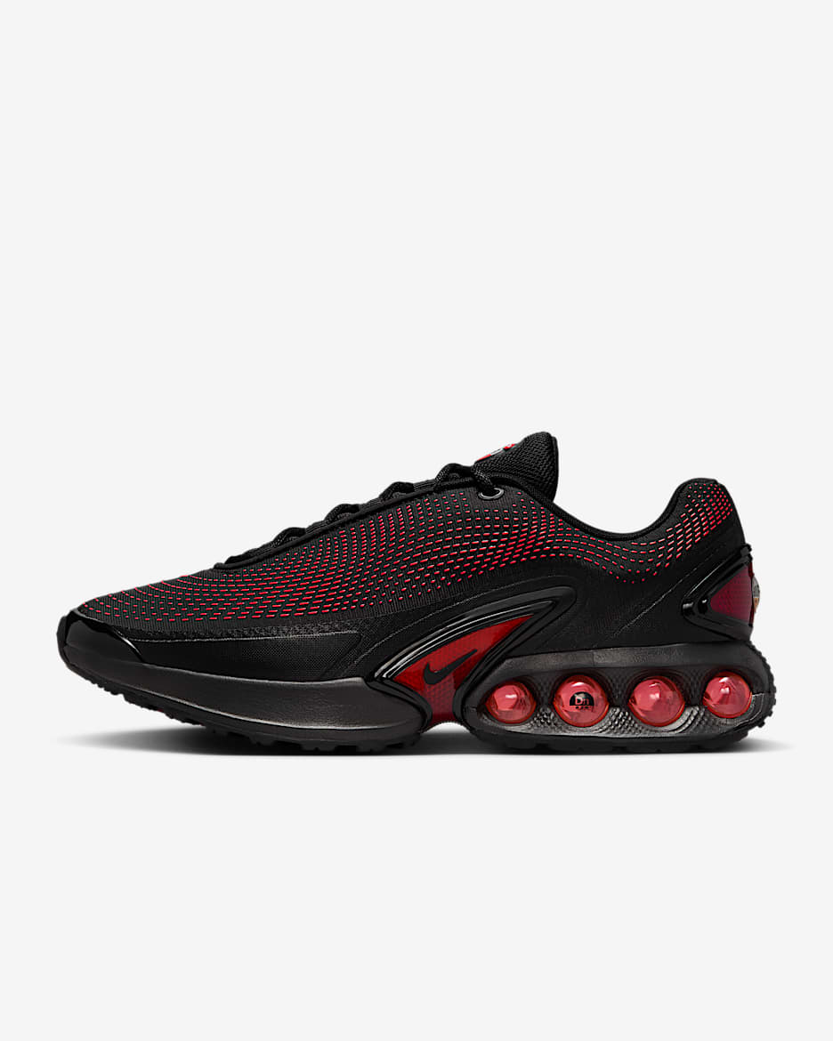 Nike Air Max Dn Essential 男子运动鞋 - 黑/黑/亮深红/黑