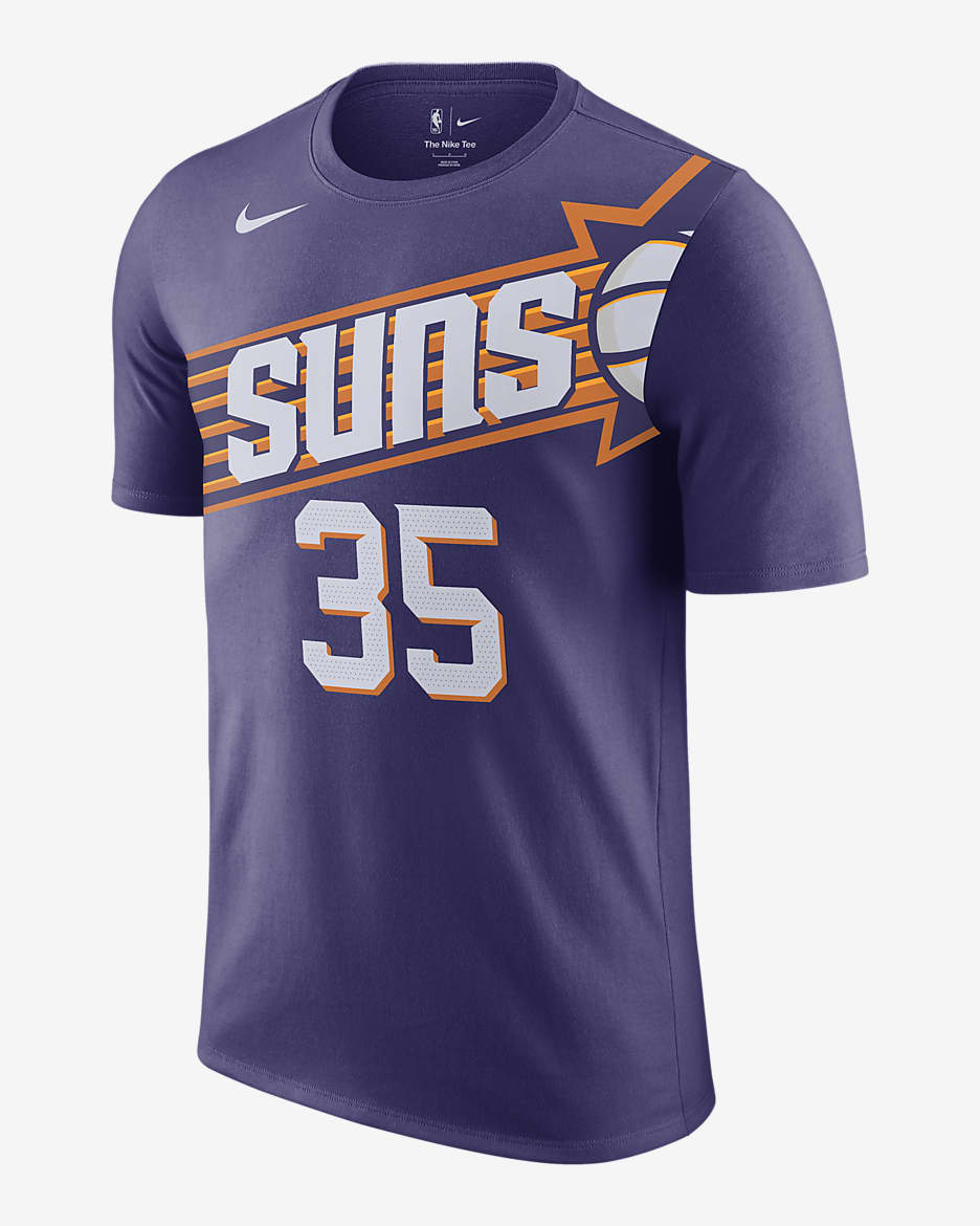菲尼克斯太阳队凯文·杜兰特 (Kevin Durant) Nike NBA 男子T恤 - 新兰花紫