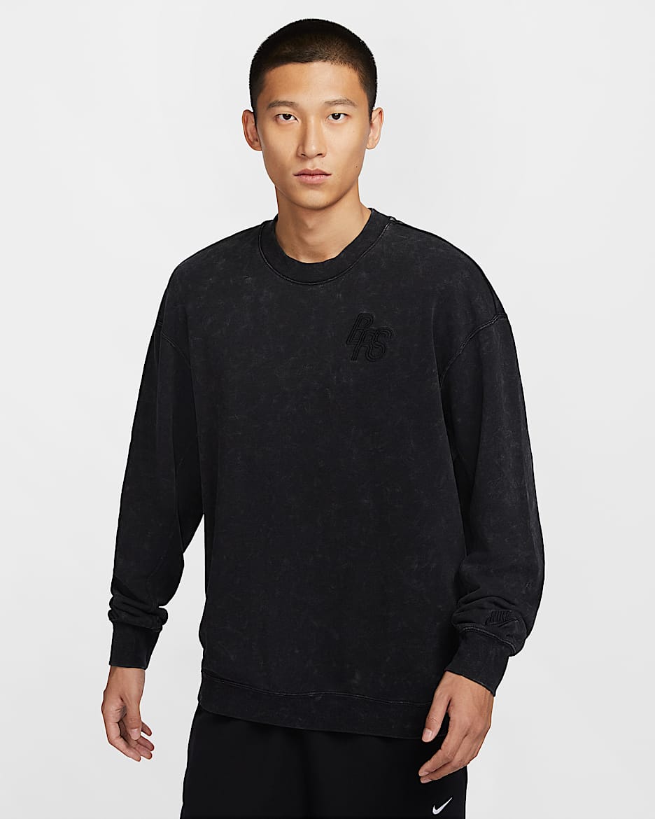 Nike Sportswear 男子针织运动衫 - 黑