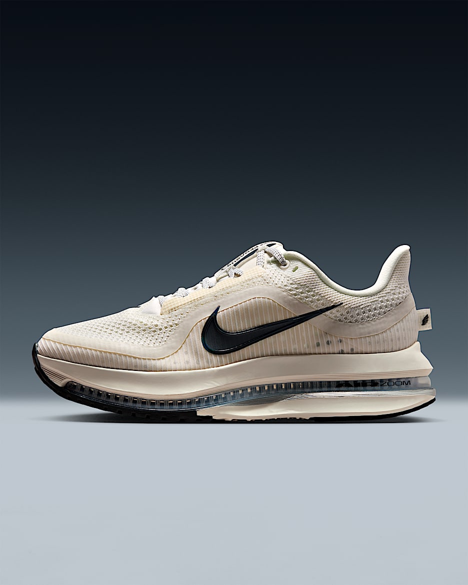 Nike Pegasus Premium 耐克顶级飞马女子公路跑步鞋 - 帆白/金属银/白金色/灰黑