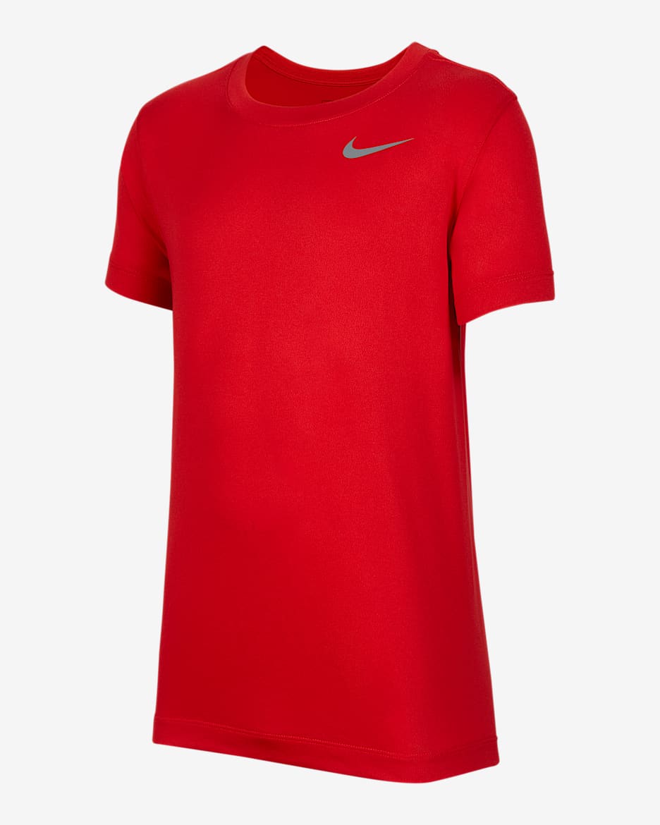 Nike Team Legend 大童速干T恤 - 大学红