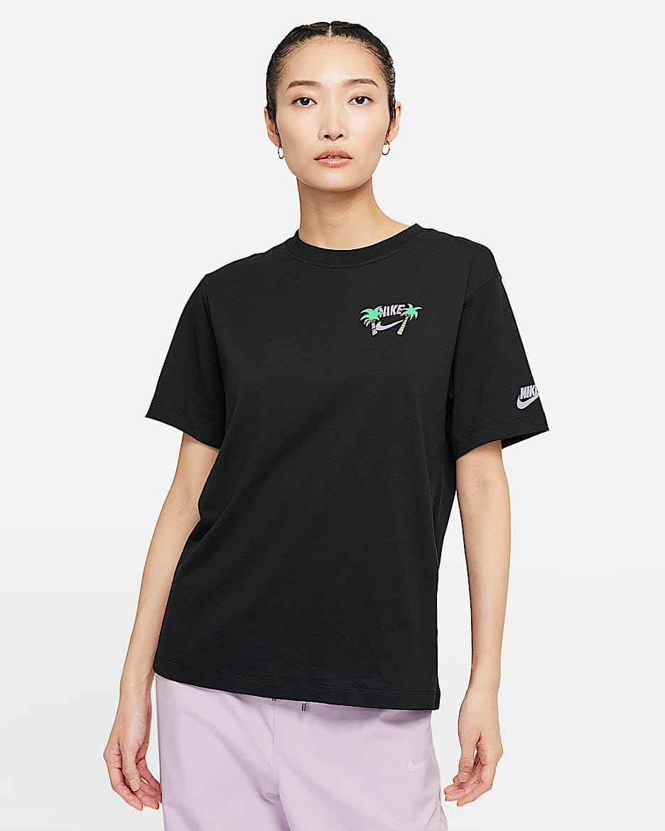 Nike Sportswear 女子T恤 - 黑