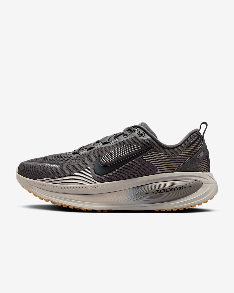 Nike Vomero 18 耐克迈柔男子公路跑步鞋 - 中灰/大学灰/淡象牙白/黑