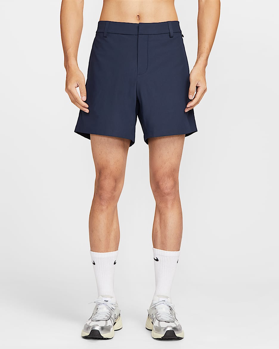 Nike 24.7 PerfectStretch Dri-FIT 男子速干短裤 - 黑曜石色/黑/暗蓝黑