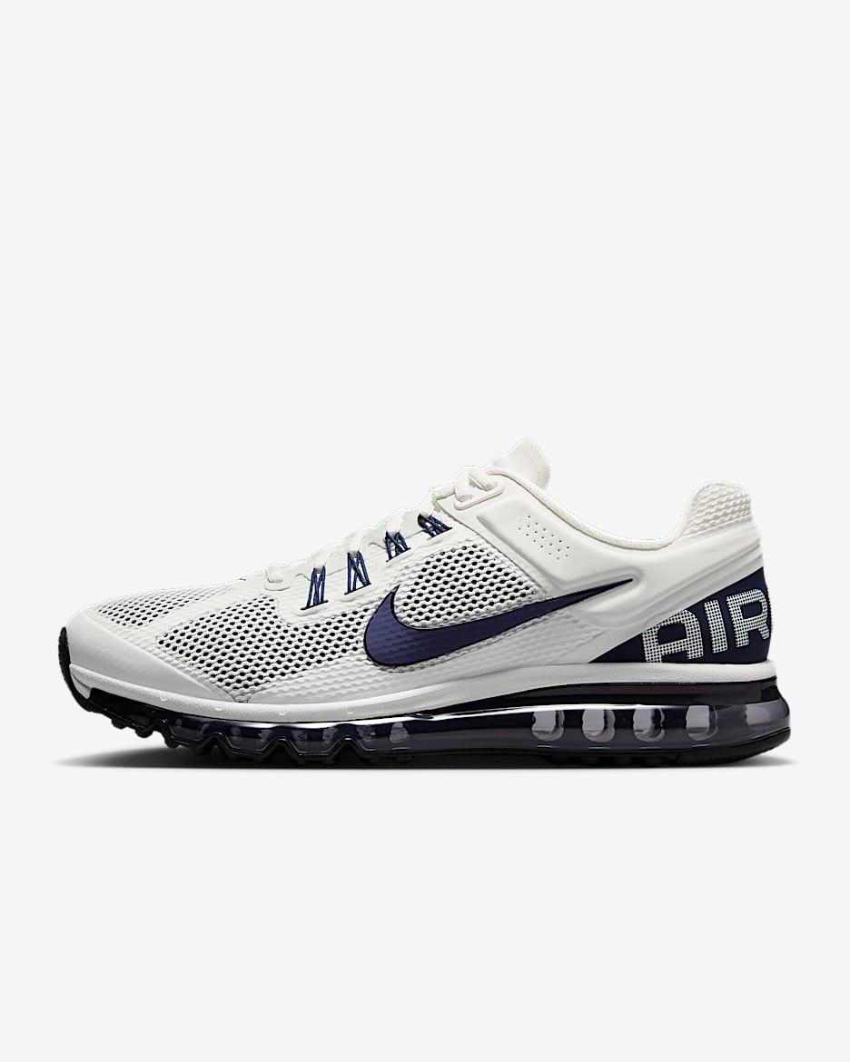 Nike Air Max 2013 男子运动鞋 - 山峰白/深藏青/黑