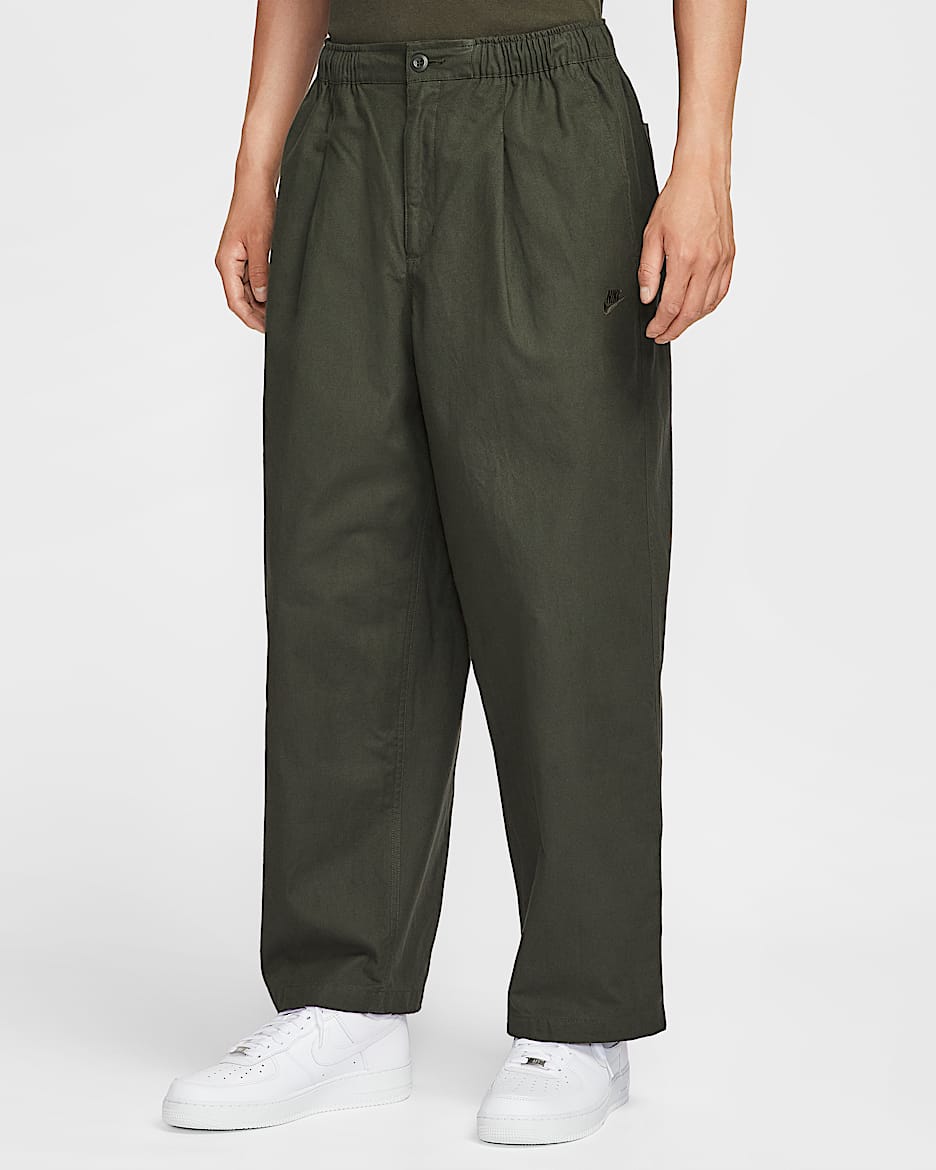 Nike Sportswear Club 男子厚实灯笼裤 - 红杉绿/红杉绿