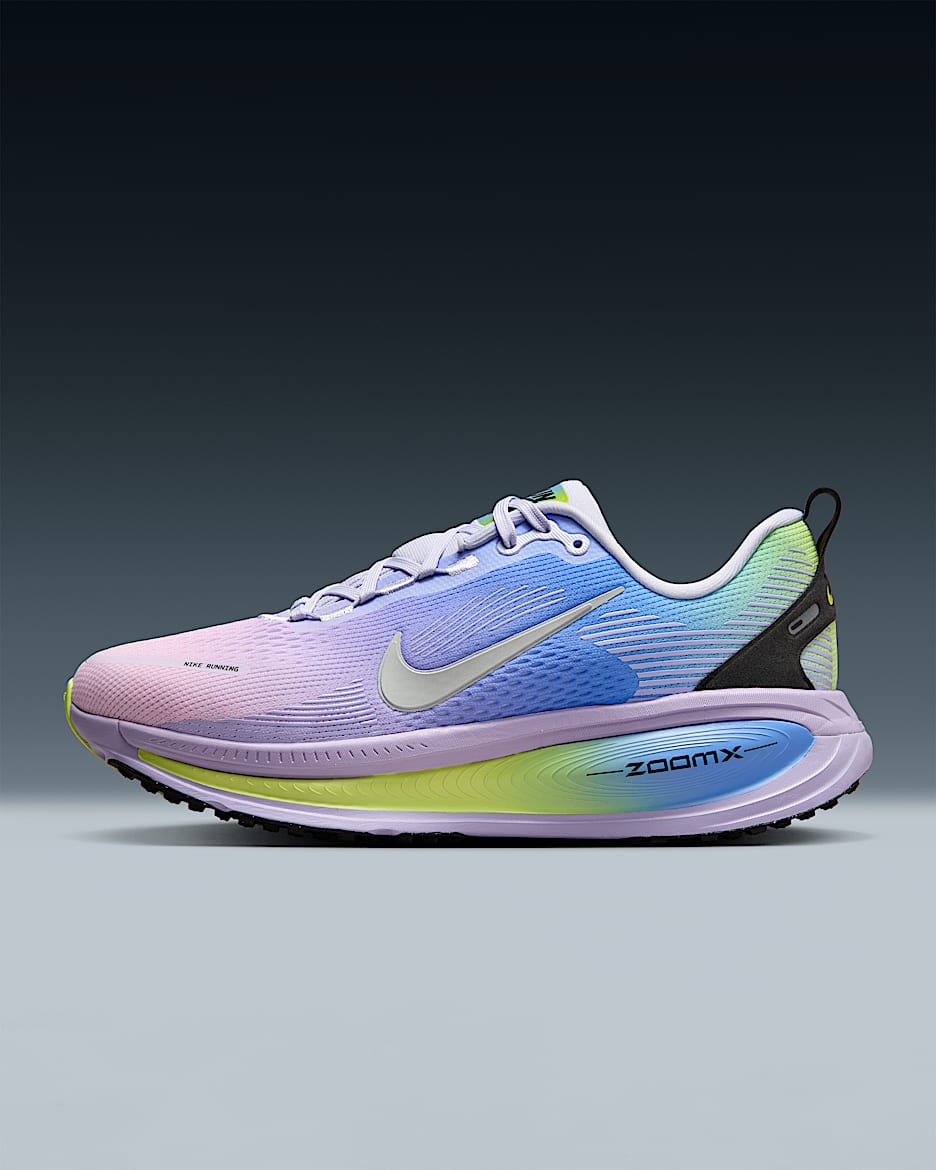Nike Vomero 18 SE 耐克迈柔女子公路跑步鞋 - 浅紫晶/绣球花紫/幻影灰白/金属银