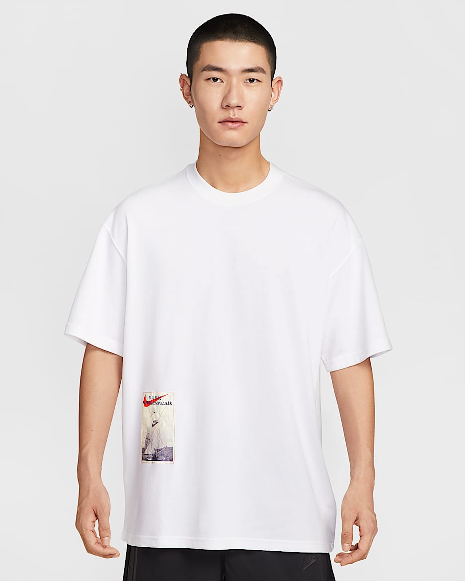 Nike Sportswear 男子T恤 - 白色