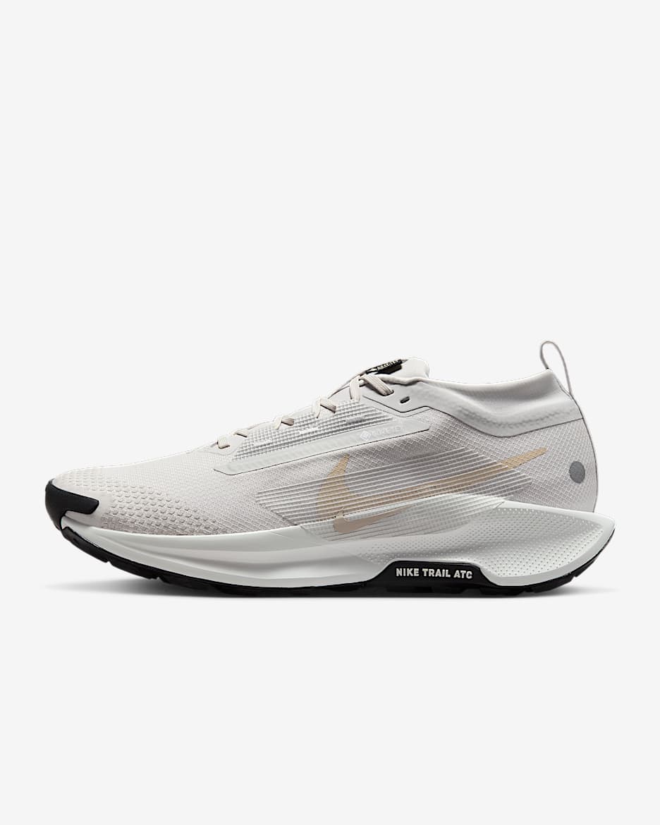 Nike Pegasus Trail 5 GORE-TEX 耐克飞马男子户外防水越野跑步鞋 - 苍野灰/山峰白/黑/沙堆白