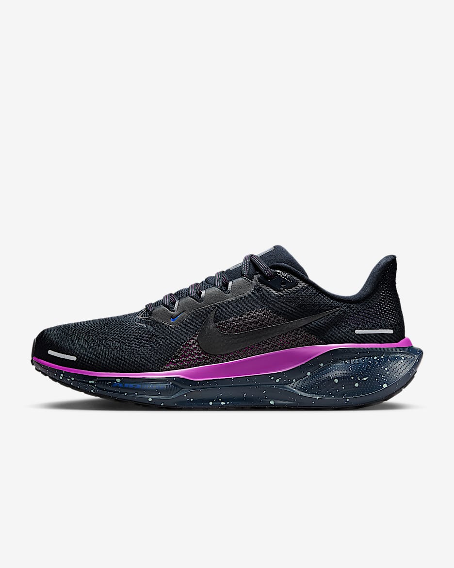 Nike Pegasus 41 SE 耐克飞马男子公路跑步鞋 - 暗蓝黑/超级紫罗兰色/煤黑/黑