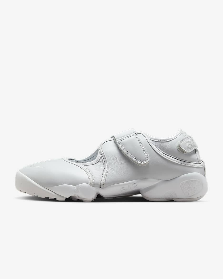 Nike Air Rift 耐克忍者鞋女子分趾运动鞋 - 白金色/白金色
