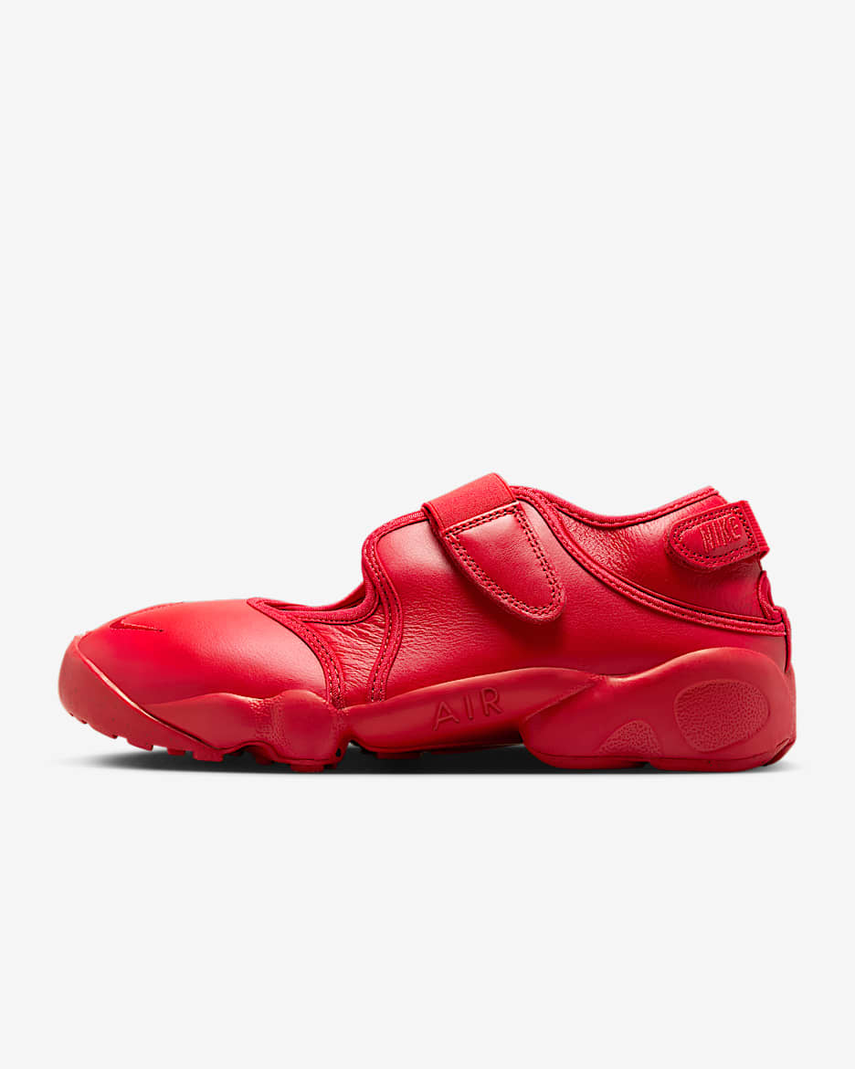 Nike Air Rift 耐克忍者鞋女子分趾运动鞋 - 火焰红/火焰红