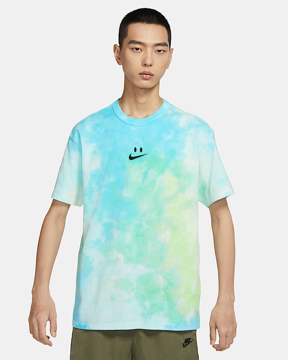 Nike Sportswear 男子扎染T恤 - 浅薄荷绿/波罗的海蓝/酸橙青