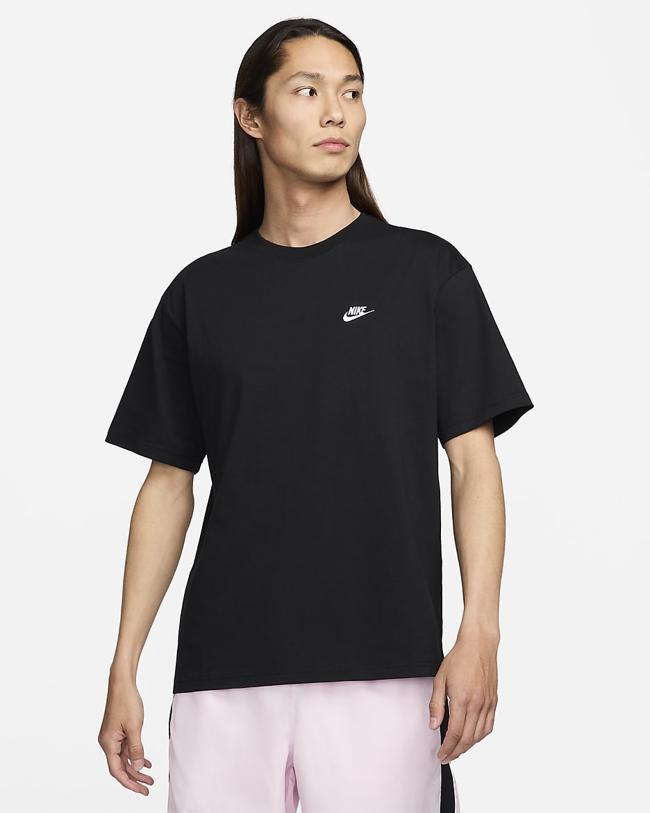 Nike Sportswear Club 男子T恤 - 黑