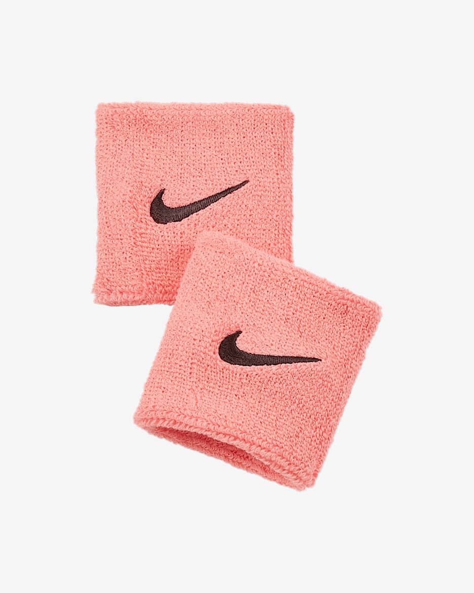 Nike Swoosh 护腕（1 对） - 釉粉/油灰