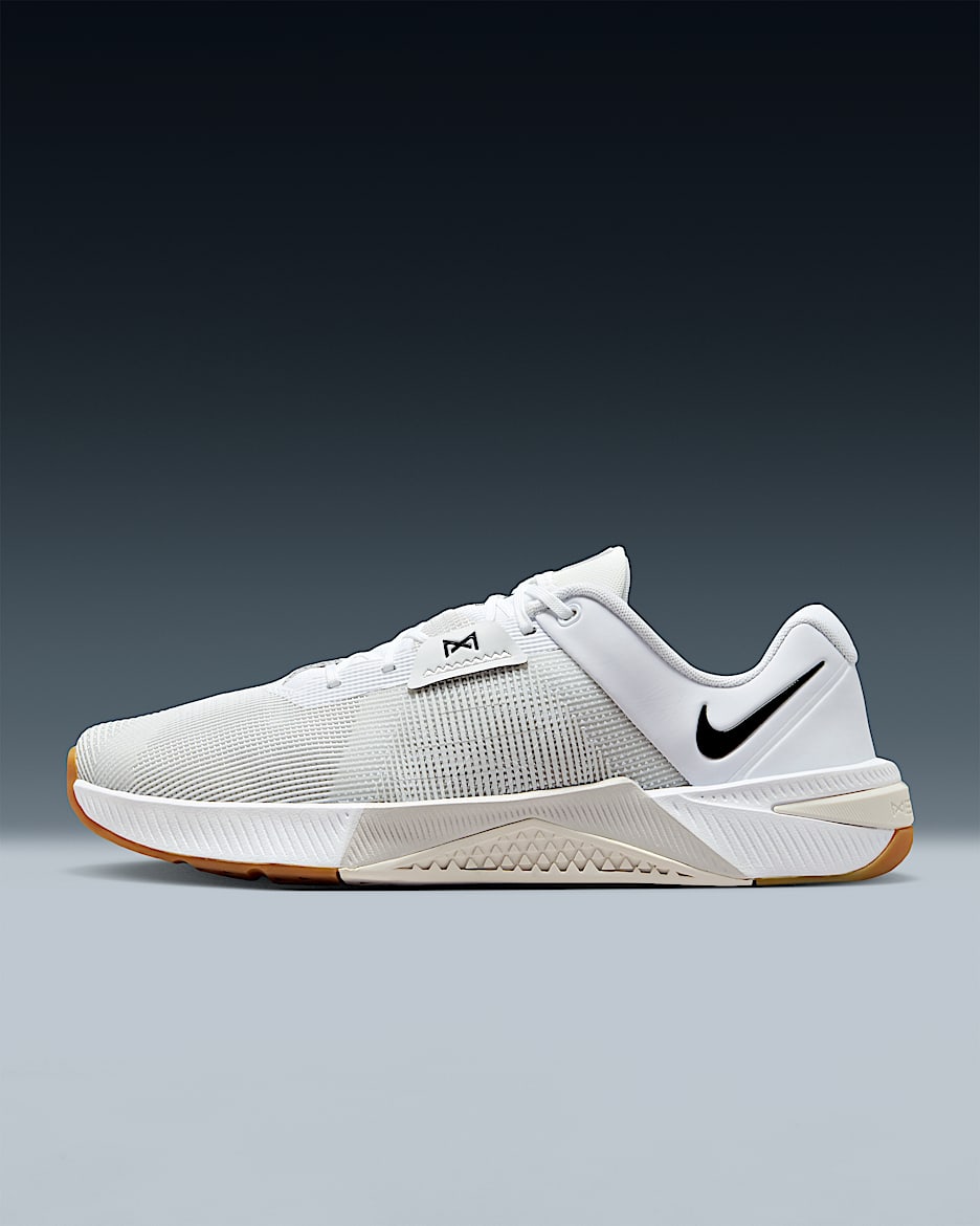 Nike Metcon 10 男子训练鞋 - 白色/浅银灰/橡皮浅褐/黑