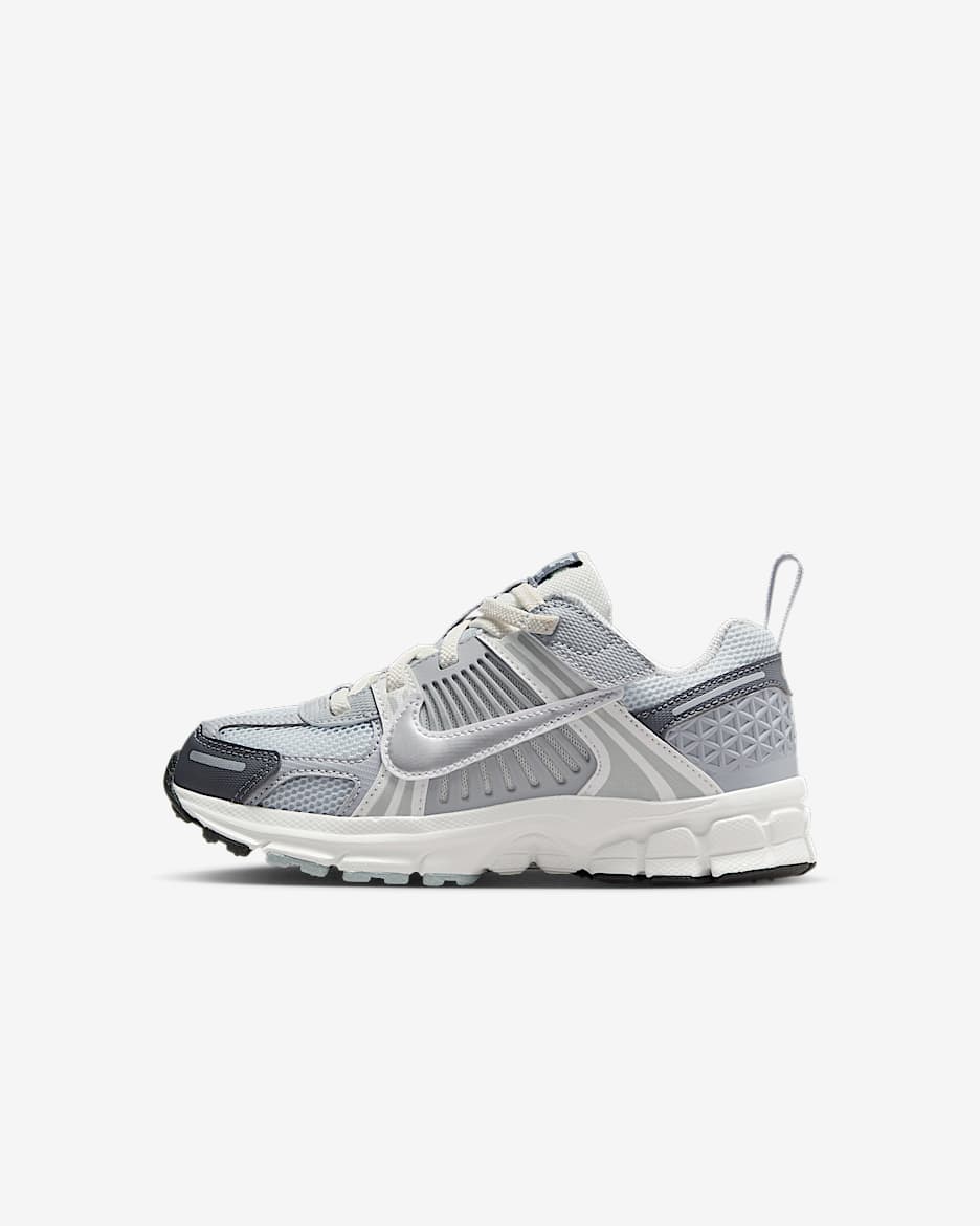 Nike Vomero 5 耐克小迈柔幼童运动鞋 - 白金色/山峰白/暗灰/金属银