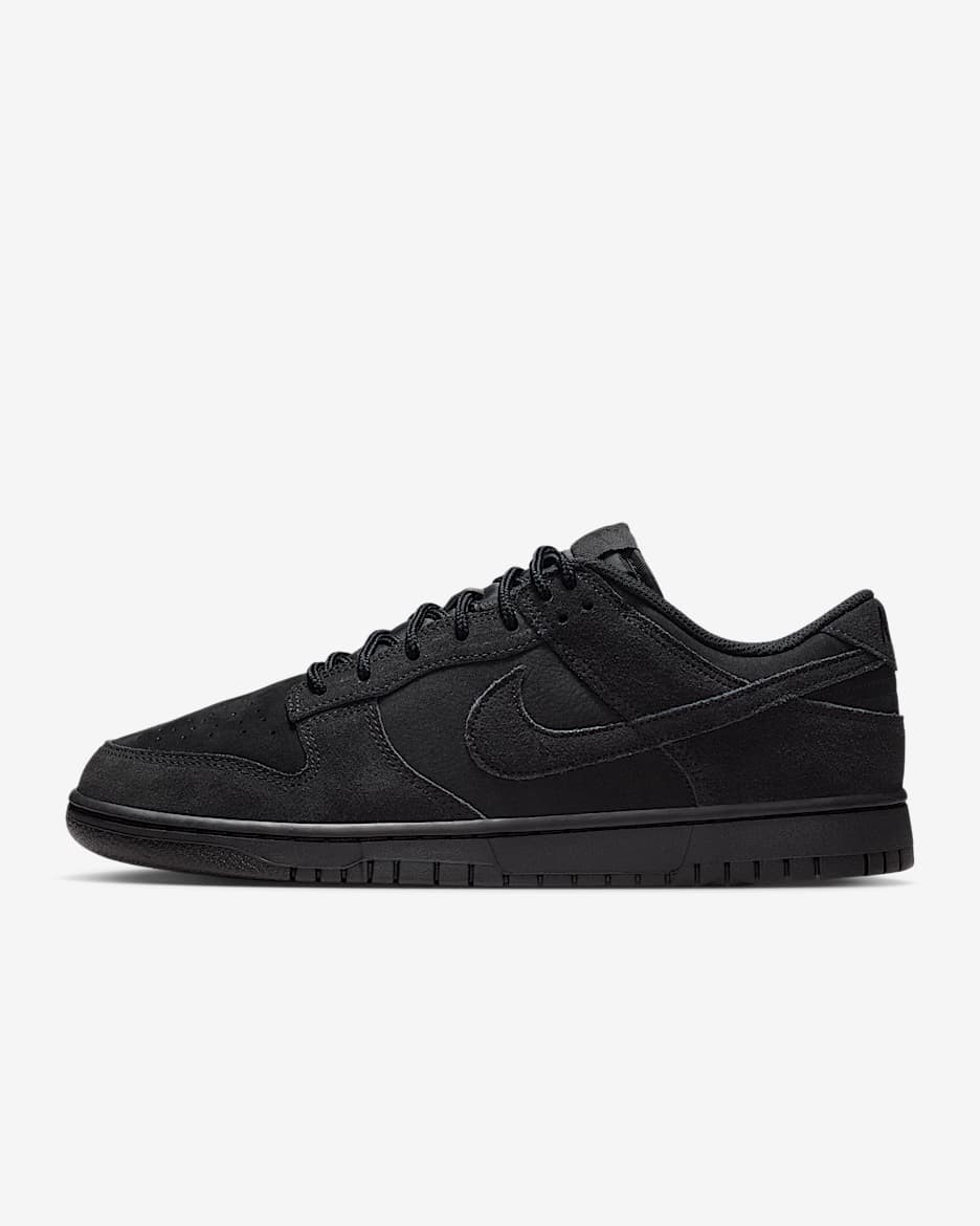 Nike Dunk Low Retro SE 男子运动鞋 - 黑/黑/黑