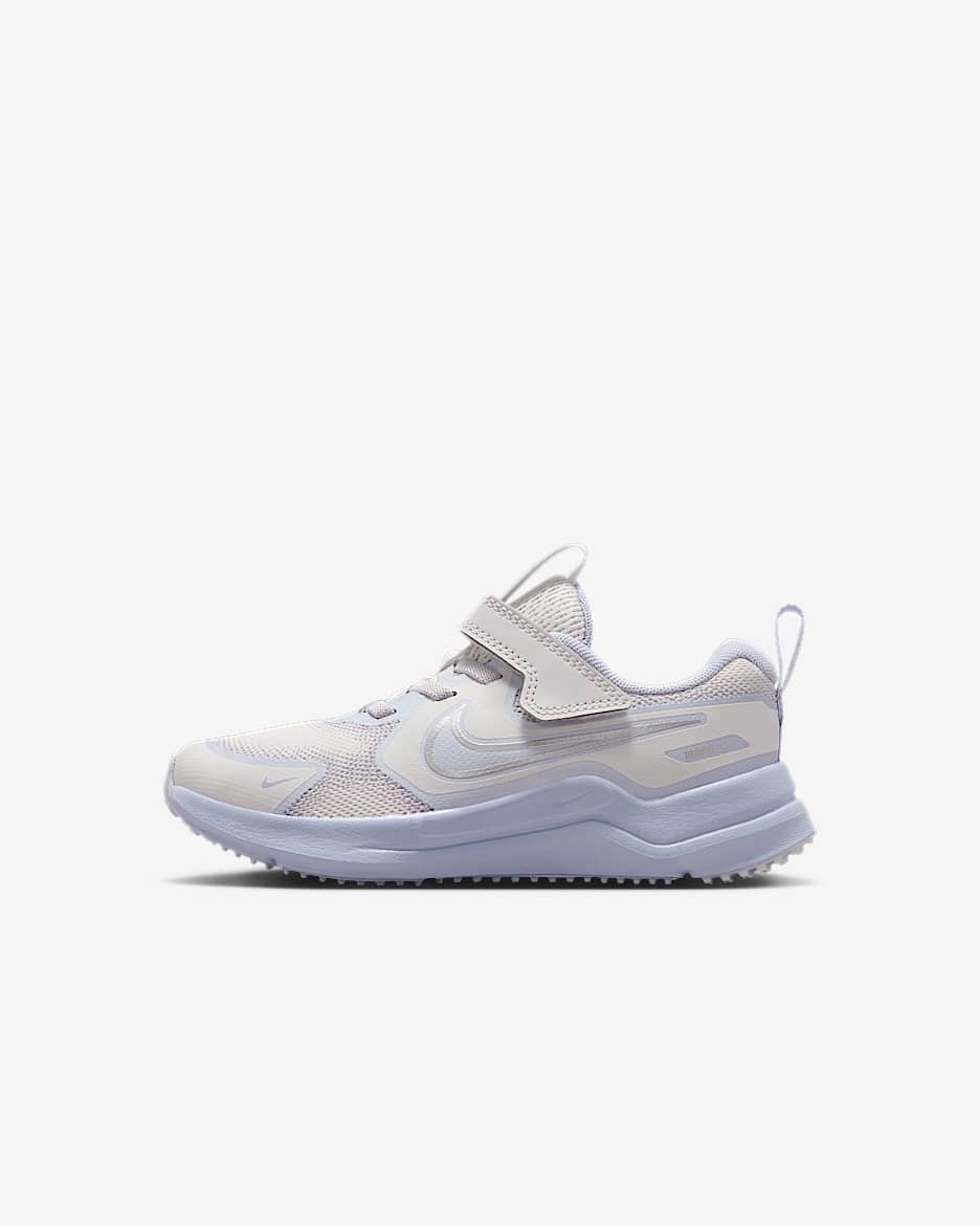 Nike Cosmic Runner 耐克宇宙一号幼童易穿脱运动鞋 - 浅银灰/幻影/足球灰/金属银