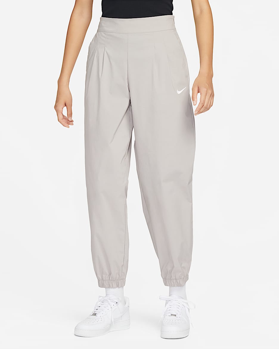 Nike Sportswear Icon Clash 女子长裤 - 大学灰/白色