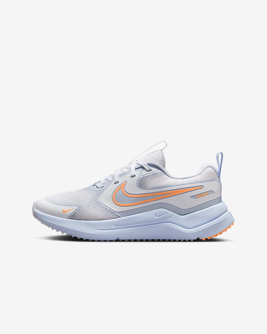 Nike Cosmic Runner 耐克宇宙一号大童公路跑步鞋 - 白色/紫蓝/奶油桃红