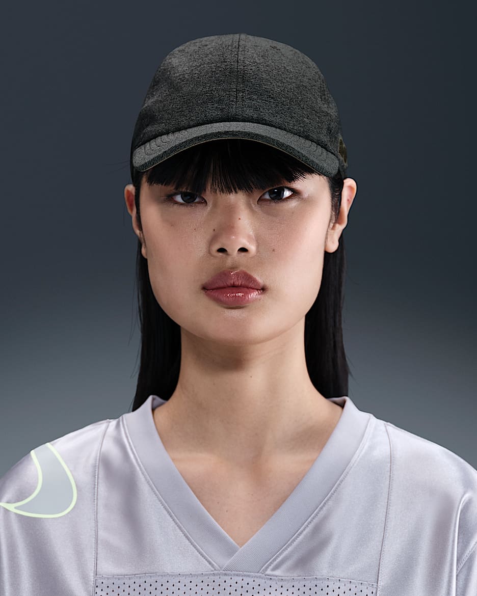 Naomi Osaka 大坂直美系列 Nike Club 软顶运动帽 - 黑/檀香褐/中橄榄绿
