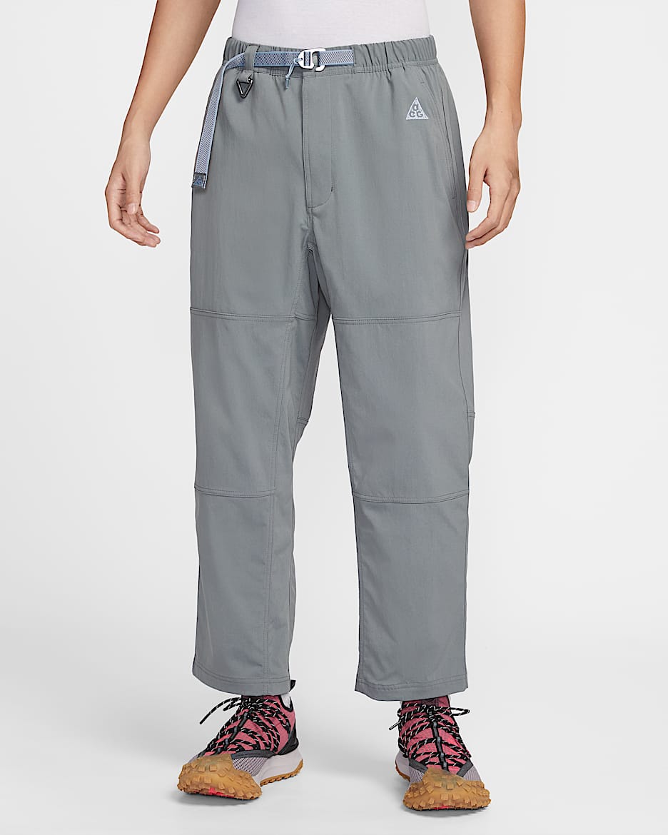Nike ACG 男子拒水防晒徒步长裤 - 烟灰