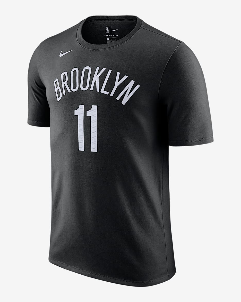布鲁克林篮网队 Nike NBA 男子T恤 - 黑