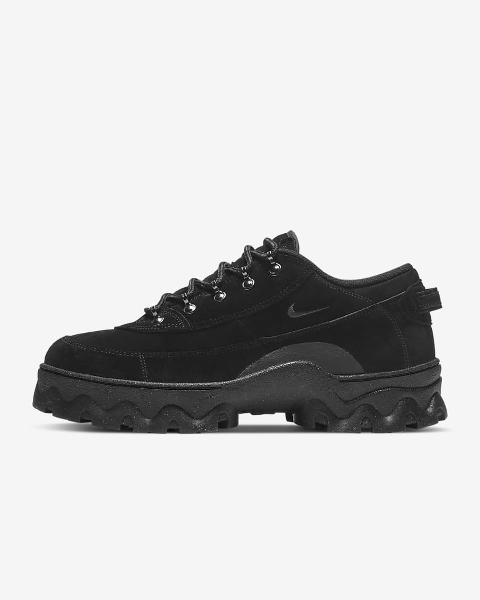 Nike Lahar Low 女子运动鞋 - 黑/橙色/黑/暗烟灰