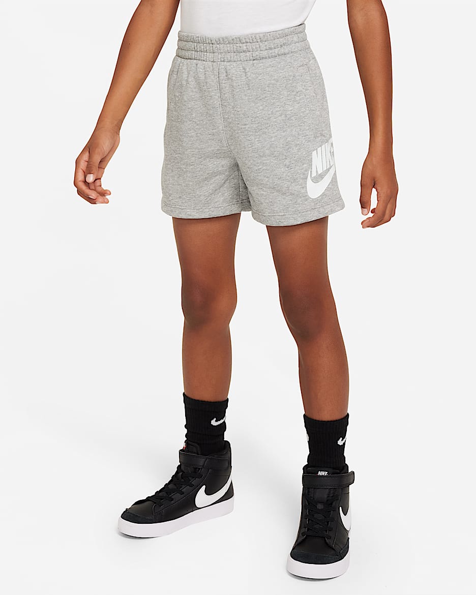 Nike Sportswear Club 幼童法式毛圈短裤 - 调色暗灰