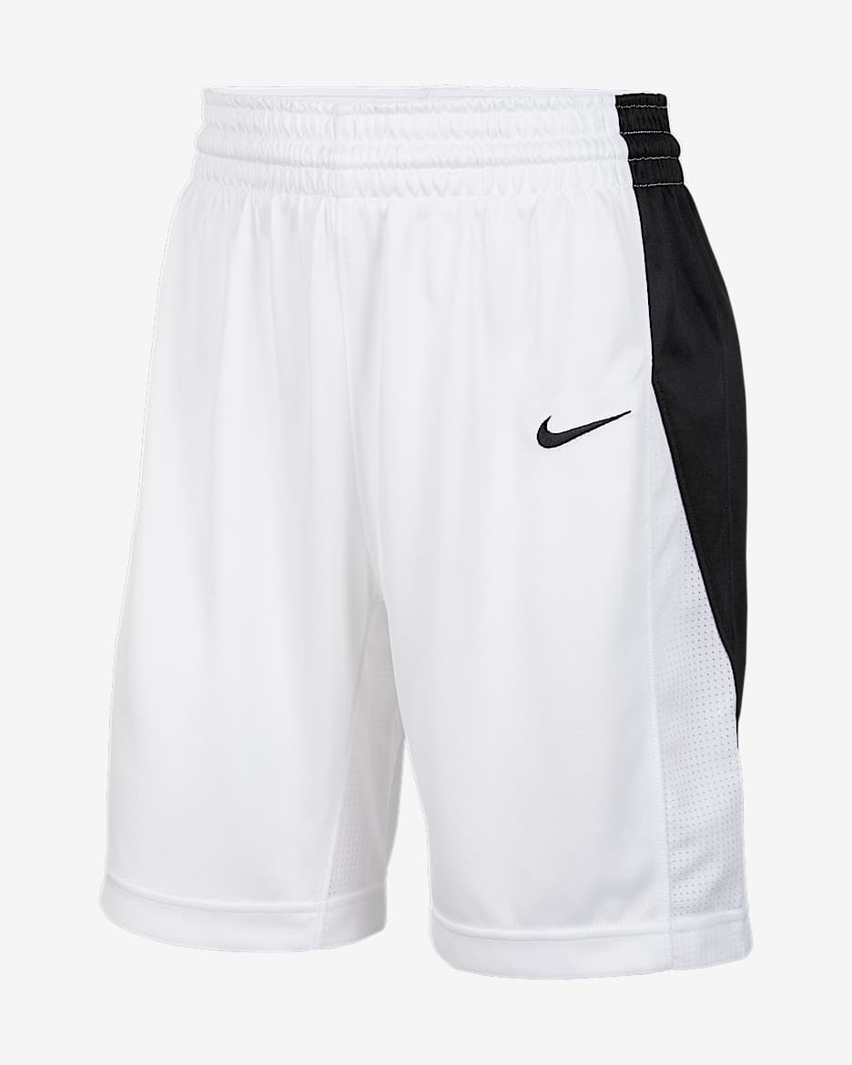 Nike Team 大童速干篮球短裤 - 白色