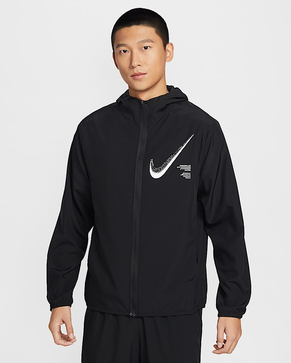 Nike Form Dri-FIT 男子速干百搭夹克 - 黑