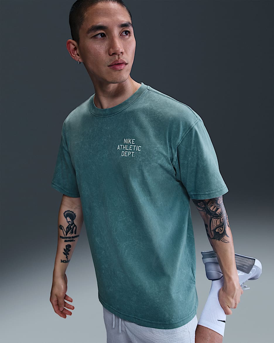 Nike 男子训练T恤 - 烟灰蓝