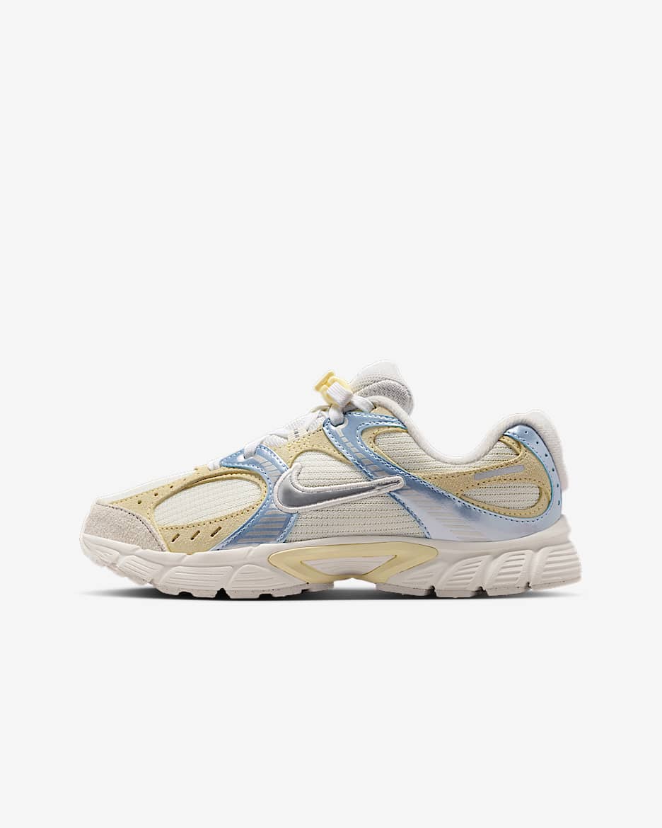 Nike V5 RNR 大童运动鞋 - 山峰白/帆白/天青石蓝/金属银