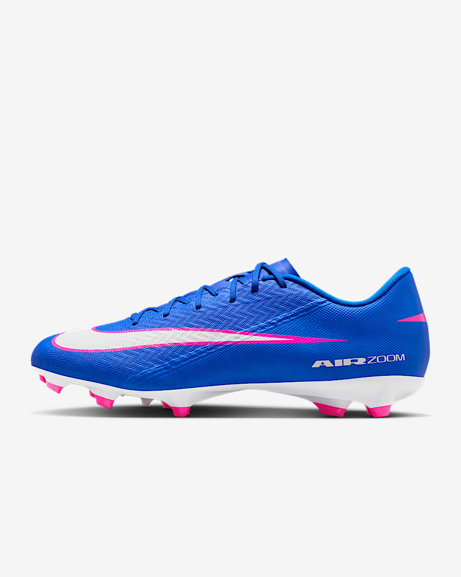 Nike Mercurial Vapor 16 Academy 耐克刺客系列男/女 MG 多种场地低帮足球鞋 - 赛车蓝/白色