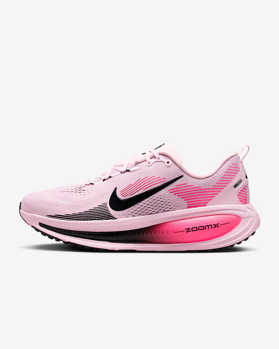 Nike Vomero 18 耐克迈柔男子公路跑步鞋 - 泡沫粉/透明粉/黑